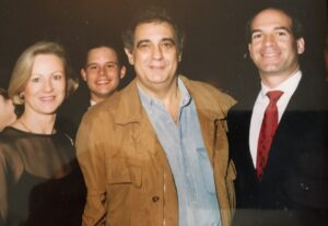 Dr. Mitch Levin with Placido Domingo